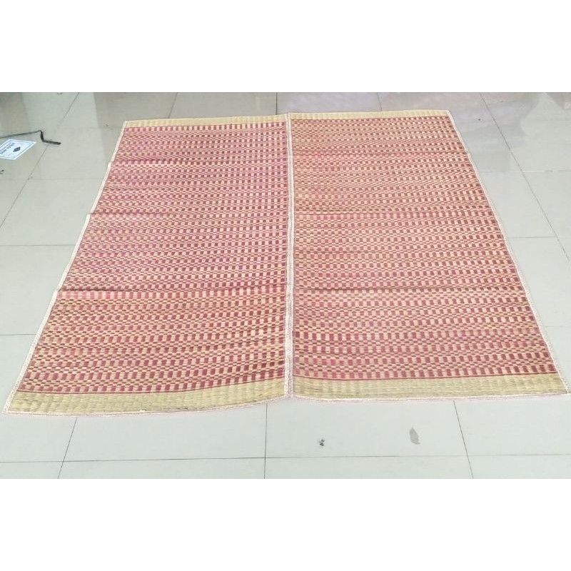 Tikar Mendong Pandan Ukuran 200x200 Tradisional khas tasikmalaya Tikar Anyaman tikar tebal