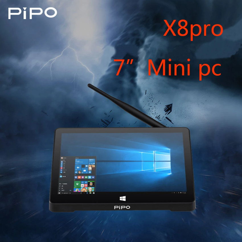 Original PIPO X8Pro Mini PC with Intel Celeron N4020 Processor 7inch 1280x800 IPS splay Windows10 OS