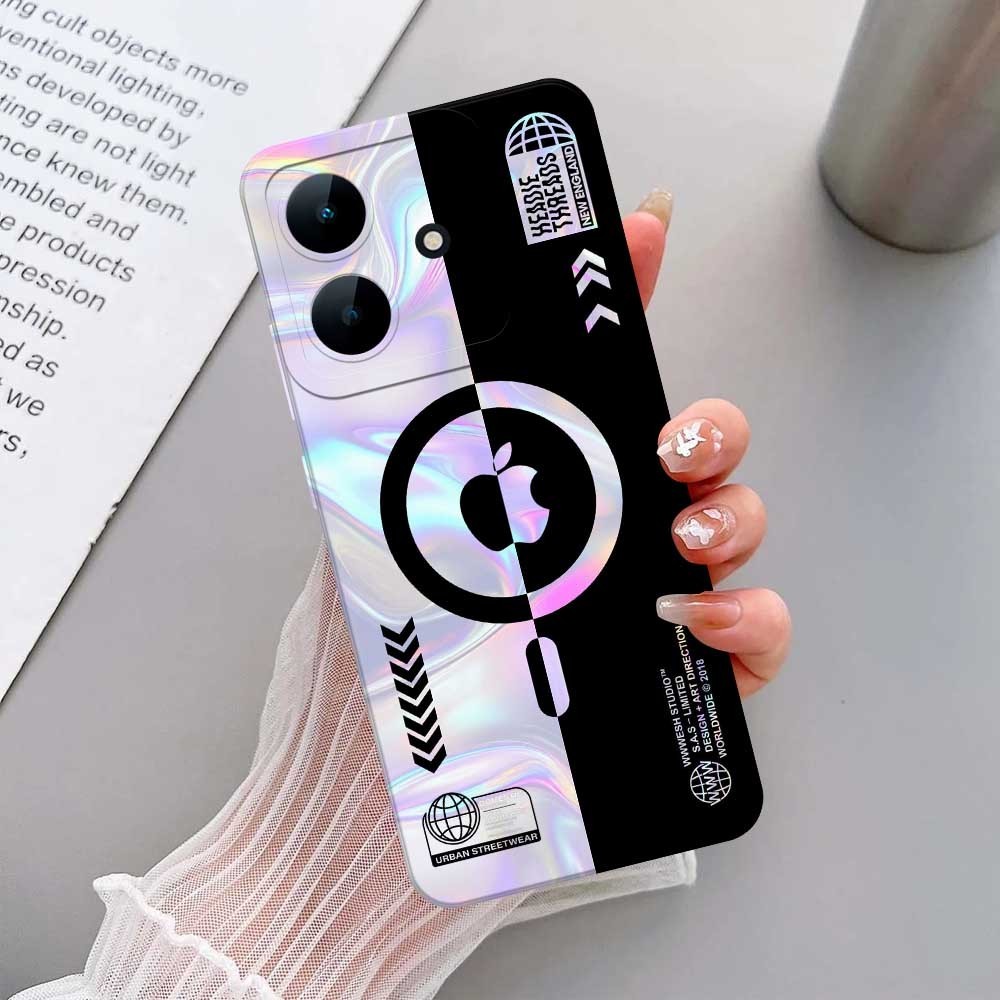 [ABC7] Soft Case Realme Note 60/Note 60X - Terbaru Motif Magsafe 04 Terbaru Untuk Infinix Kekinian B