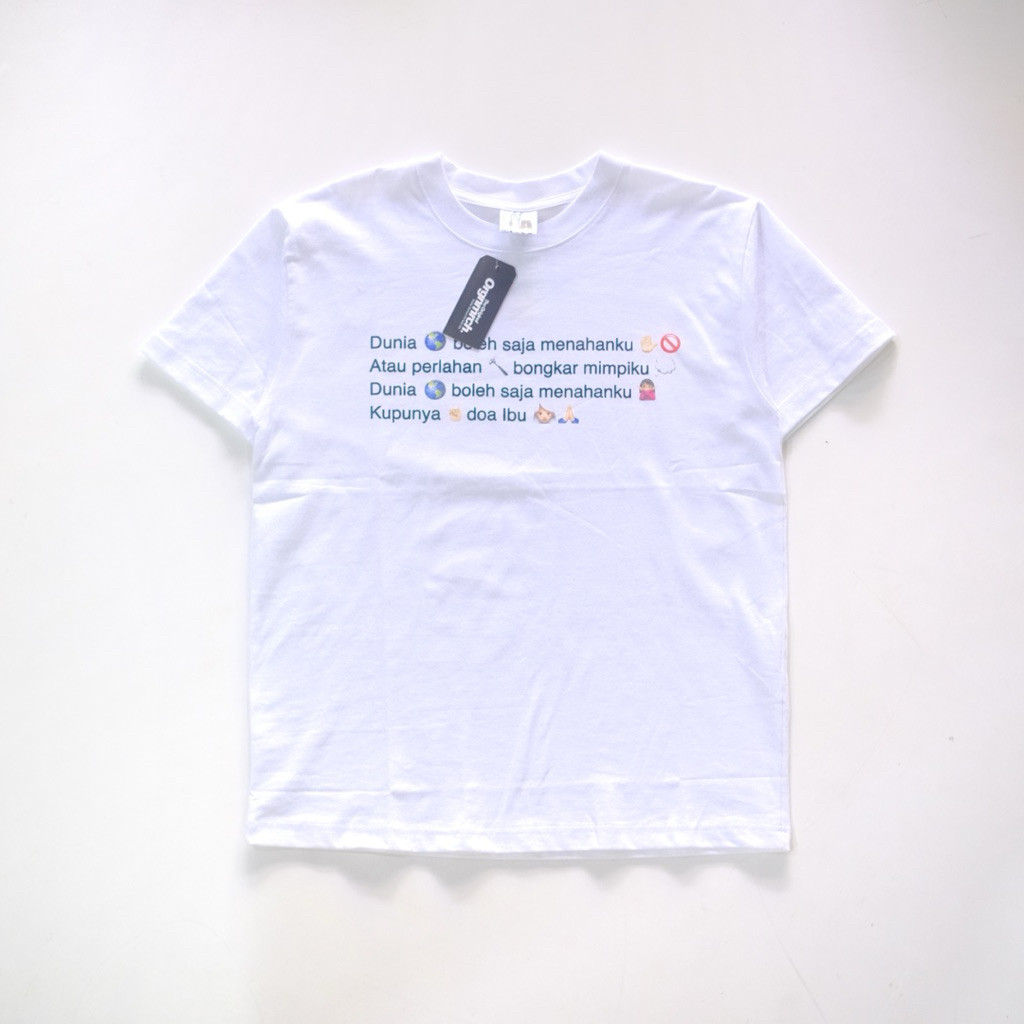 Tshirt PERUNGGU - TAPI (white)