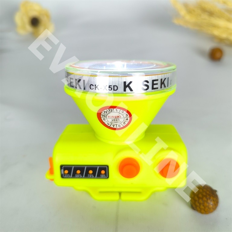 TERLARIS Kiseki Senter Kepala Selam CK-X5D 50W |  Headlamp KISEKI Cahaya Putih KUALITAS MANTAP