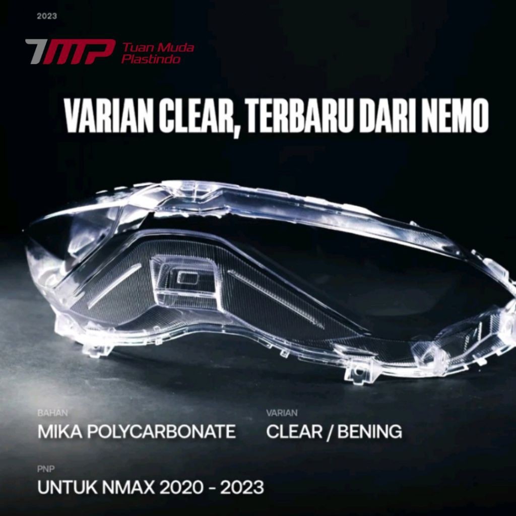 ANONNIA.ID Mika lampu stop nmax new 2020 clear / bening mika lampu belakang nmax new bening