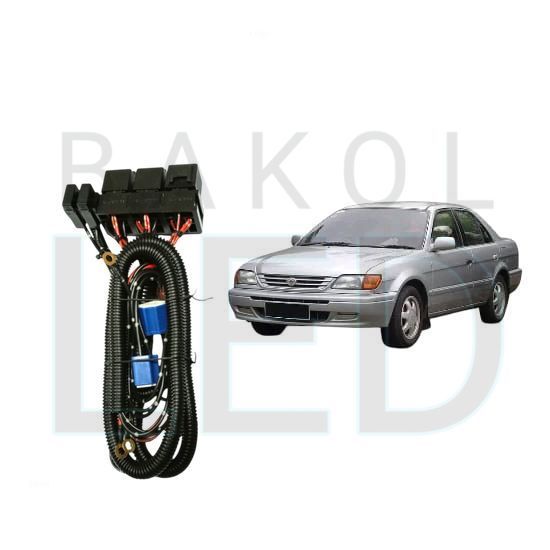 Relay Set Lampu Utama LED H4  Mobil Toyota Soluna BL