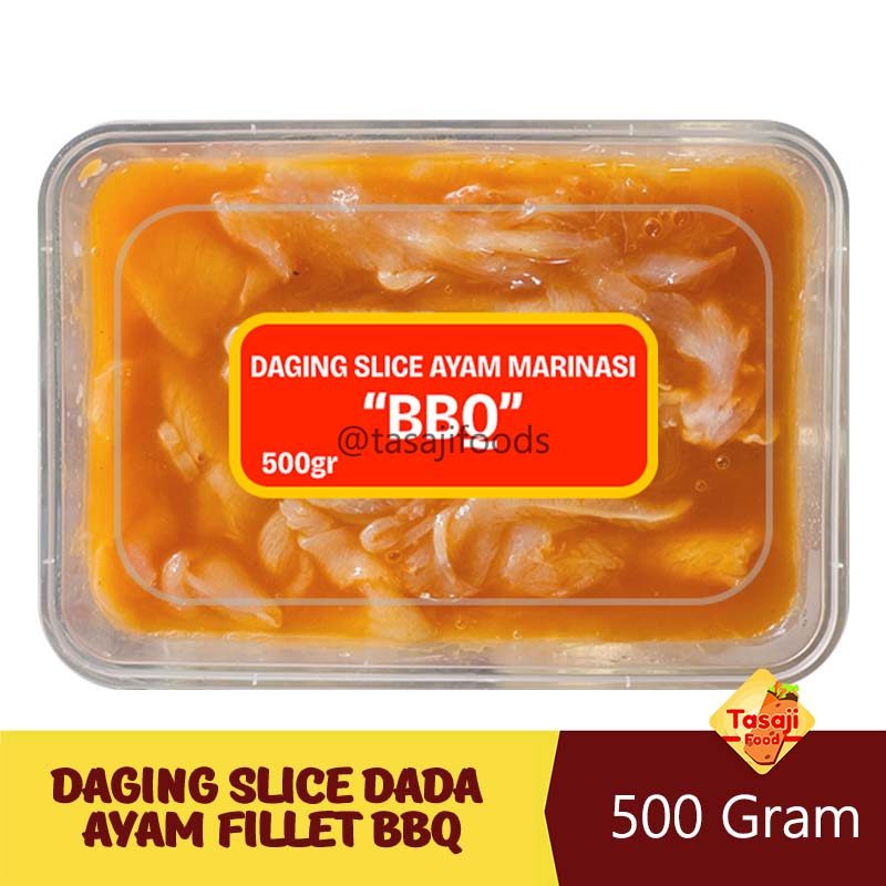 Daging Slice Dada Ayam Fillet 500gr BBQ