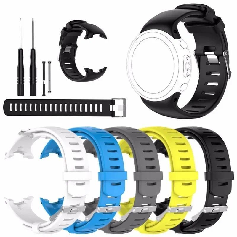 Silicone Sport Strap For Suunto D4 D4i Smart Watch Replacement Wristband bracelet For SUUNTO Novo ve