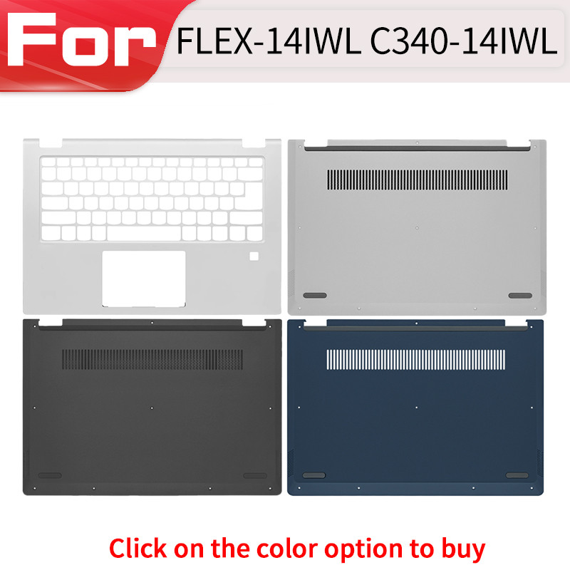 New Replace Cover For IdeaPad Flex-14IWL C340-14 C340-14IWL C340-14API C340-14IML  Laptop Housing Ca