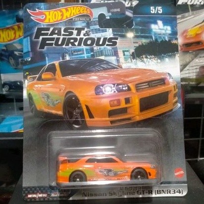 Hotwheels Premium Nissan Skyline R34
