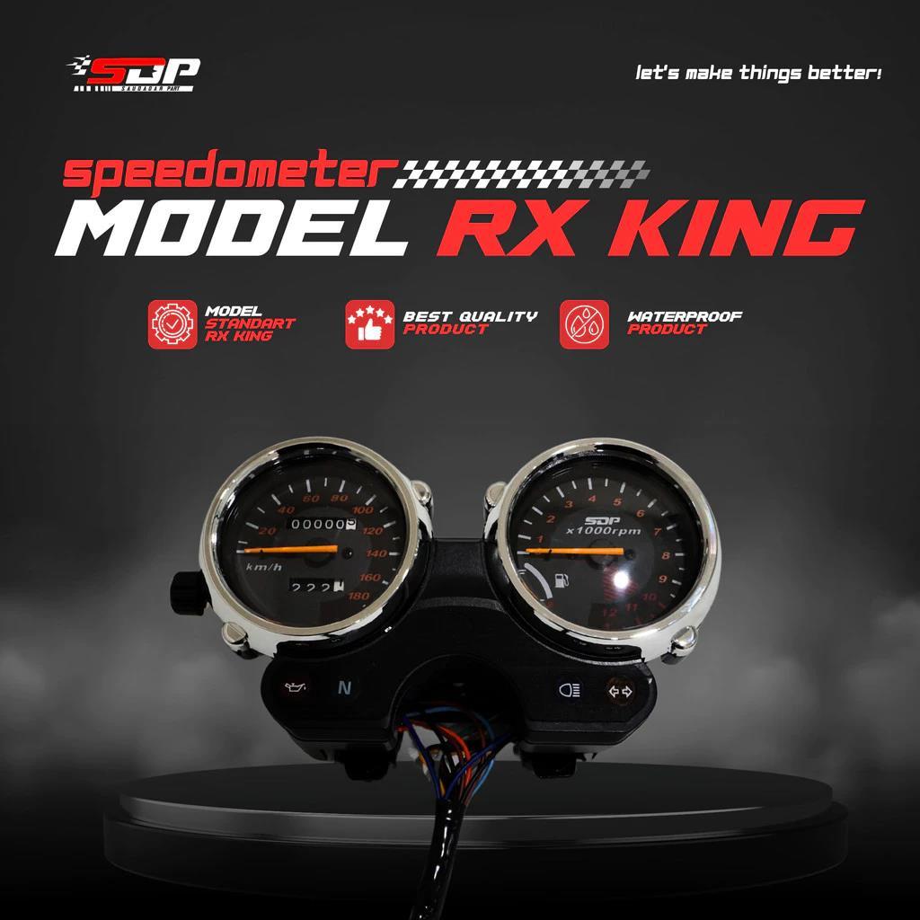 SDP RX KING - Speedometer Spido Kilometer Assy Digital Standar Yamaha Rx King New Rxz Merk Sdp
