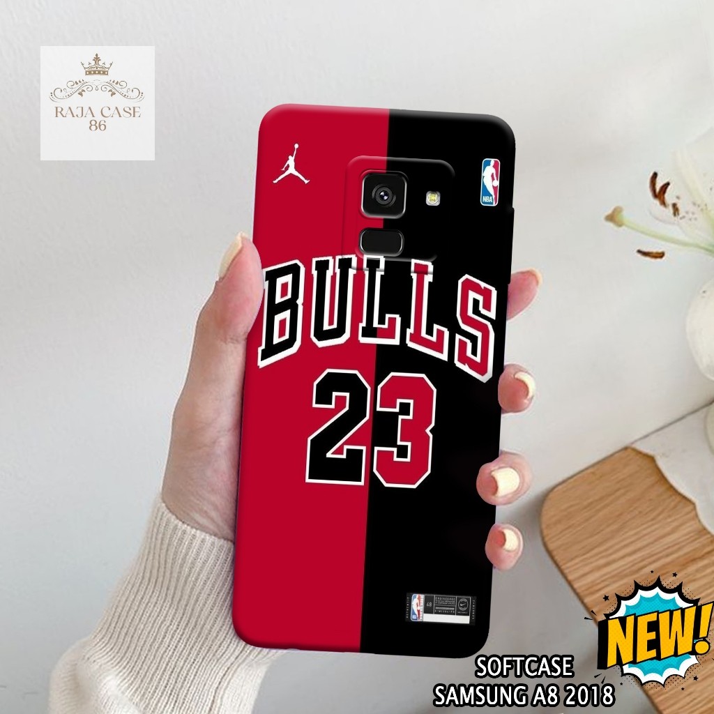 Case Samsung A8 2018 - Rajacase - casing Samsung A8 2018 - Motif case Branded - Pelindung handphone 