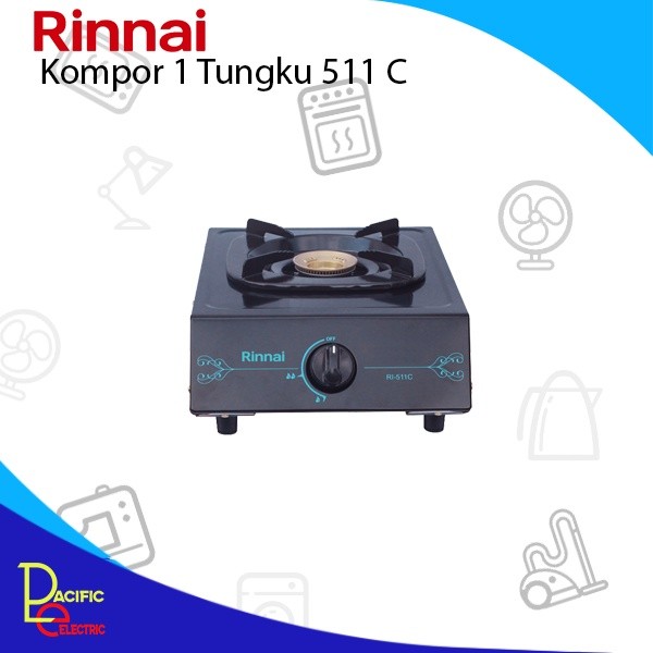 KOMPOR GAS 1 TUNGKU RINNAI 511 C KOMPOR RINNAI 1 TUNGKU KOMPOR GAS KOMPOR 1 TUNGKU