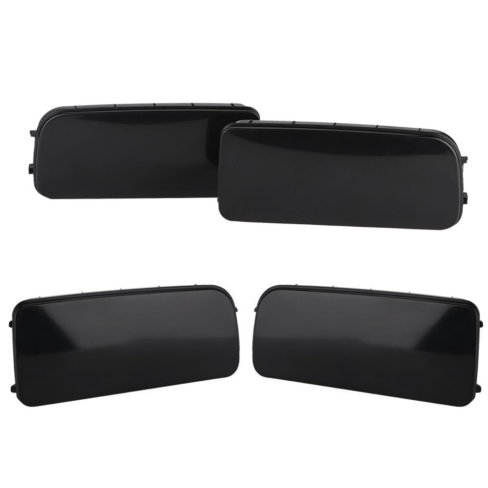 ABS Black Front Fog Light Lamp Cover Trim Frame Fit for BMW E30 E36 E46 318 323 325
