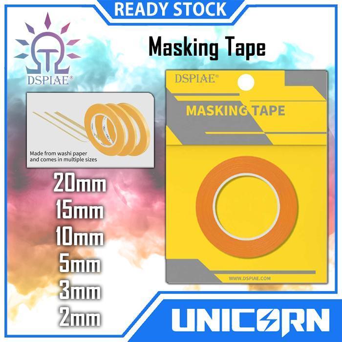DSPIAE Masking Tape 2mm 3mm 5mm 10mm 15mm 20mm Masking Tape Dspiae Untuk Cat Gundam Model Kit MIlita