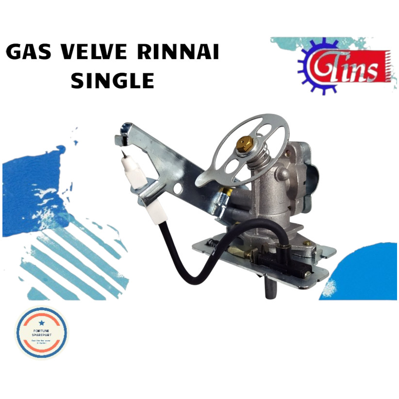 GAS VALVE RINNAI SINGLE SPUYER MESIN PEMANTIK KOMPOR GAS RINNAI SINGLE SPUYER