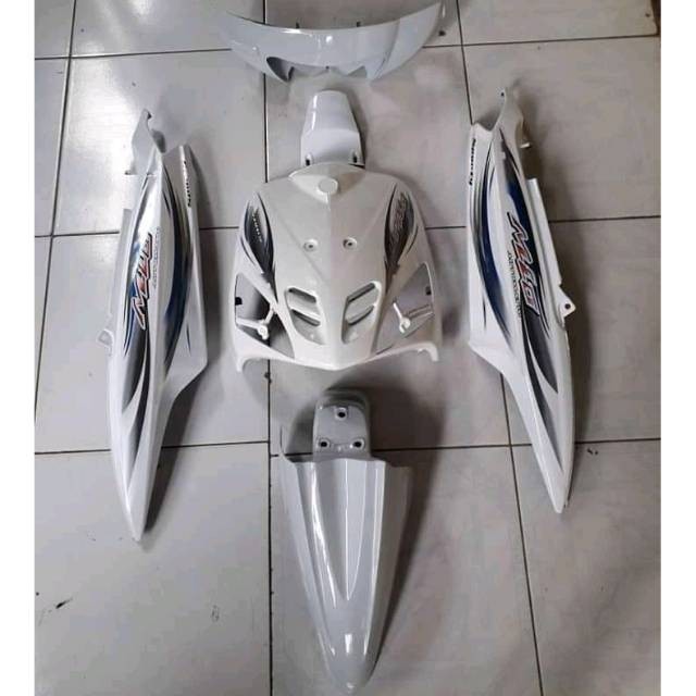 Full set Body halus mio sporty / mio lama - warna putih