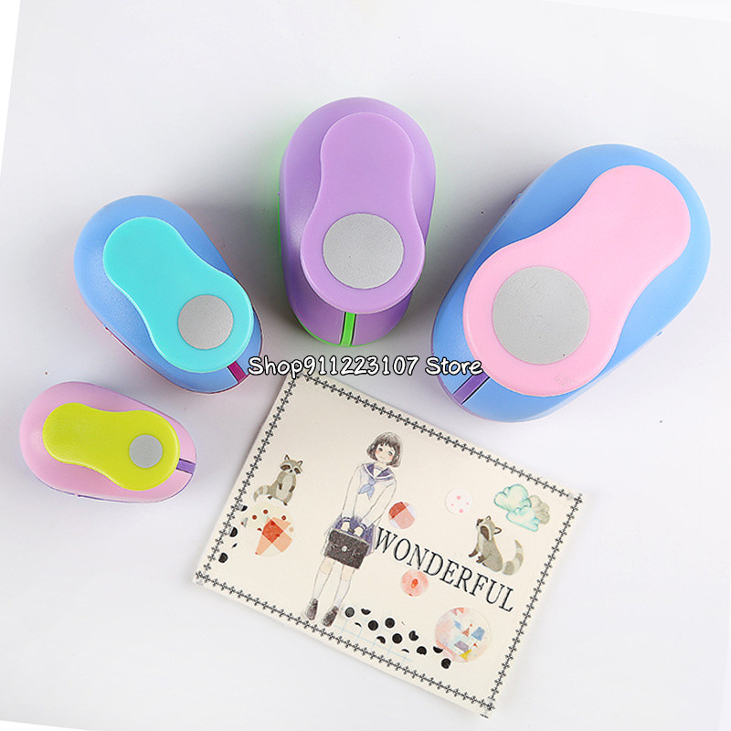 4pcs/lot 8- 38mm Circle Punch DIY Craft Hole Punch Paper Cutter Scrapbooking Punches Embossing