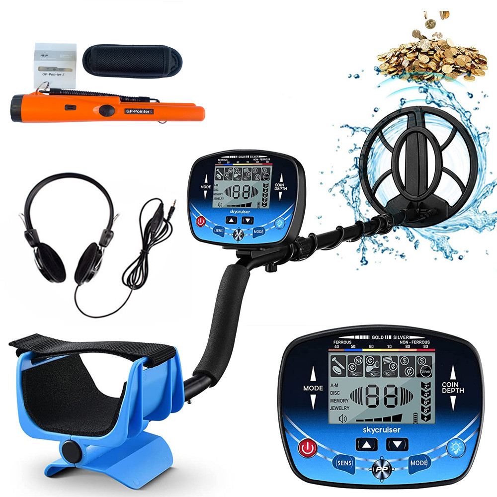 T11  MD910B  MD3028 Metal Detector Underground Professional Depth Highly Sensitive Gold Detector Tre