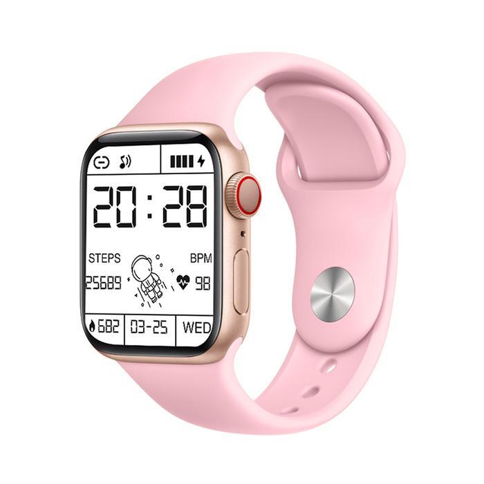 Shadow Phone IWO SERIES 7FITPRO NEW SMARTWATCH 1.75 inci The coolest watch - pink