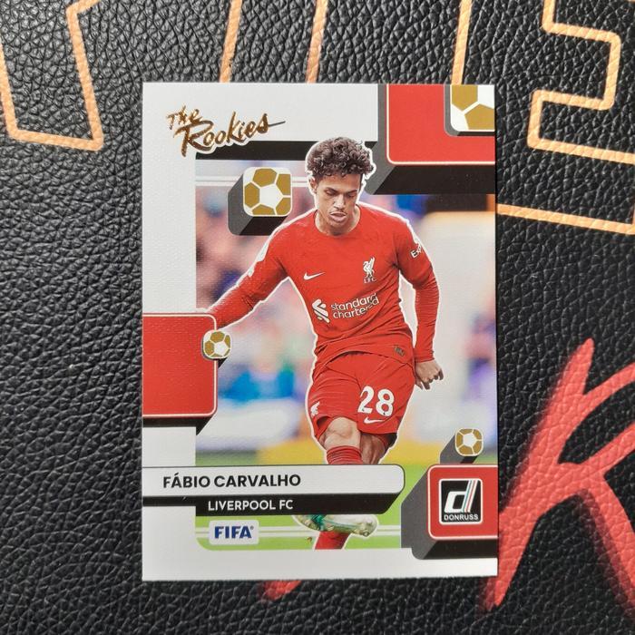 fabio carvalho liverpool the rookies panini donruss