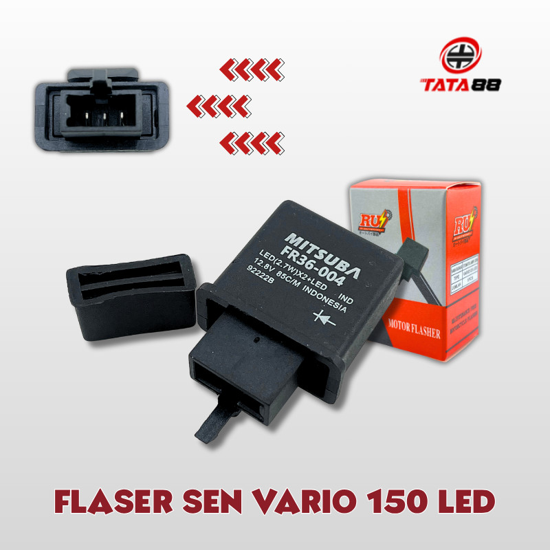 FLASER SEN VARIO 150 LED-FLASHER MOTOR RELAY PENGEDIP LED SEIN HAZARD CBR VARIO ADV PCX 150 125 LED