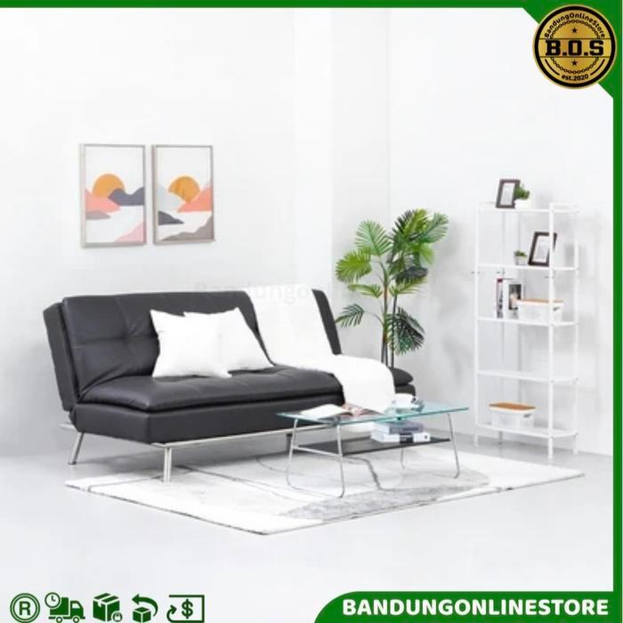 Sofa Bed Kulit Cokelat Informa Sofa Lipat Dayton Sofa Kasur Sleeper Brown