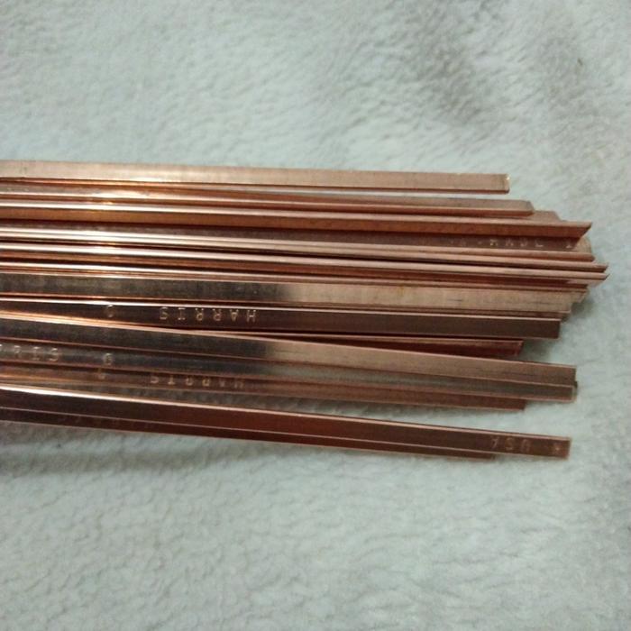 KAWAT LAS TEMBAGA / PERAK LAS TEMBAGA PER BATANG