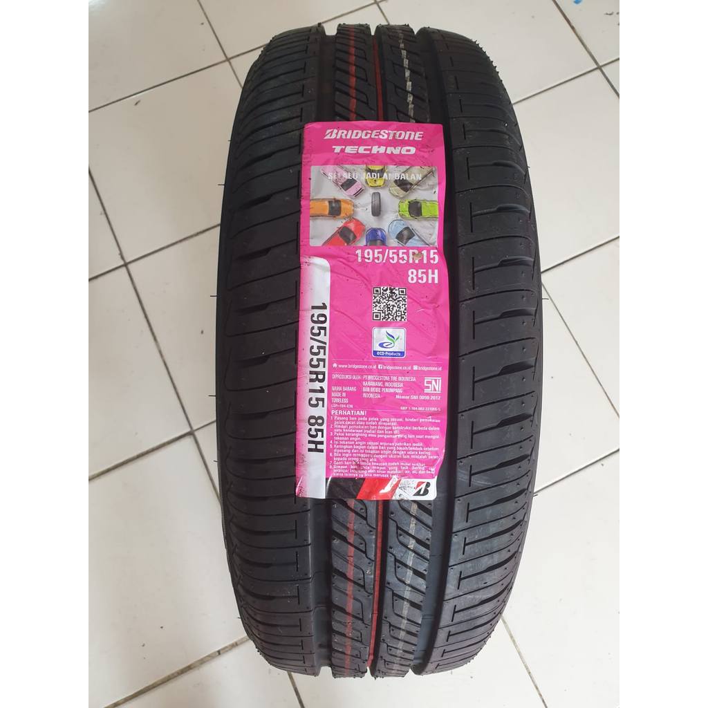 Ban Mobil Ring 15 BRIDGESTONE TECHNO 195/55 R15 baleno aerio swift