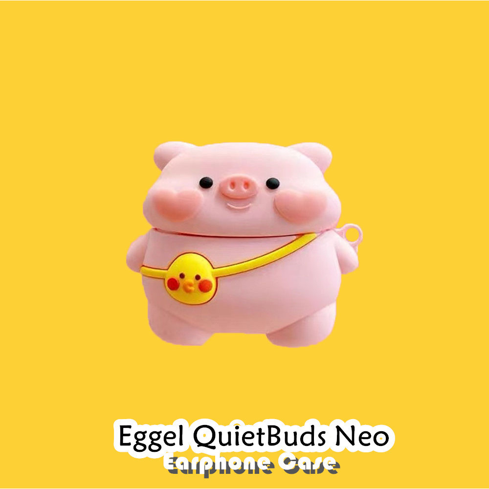 Distinctive Case Eggel QuietBuds Neo Casing Kartun Kreatif Soft Silikon Kasus Telpon Telinga NO.2