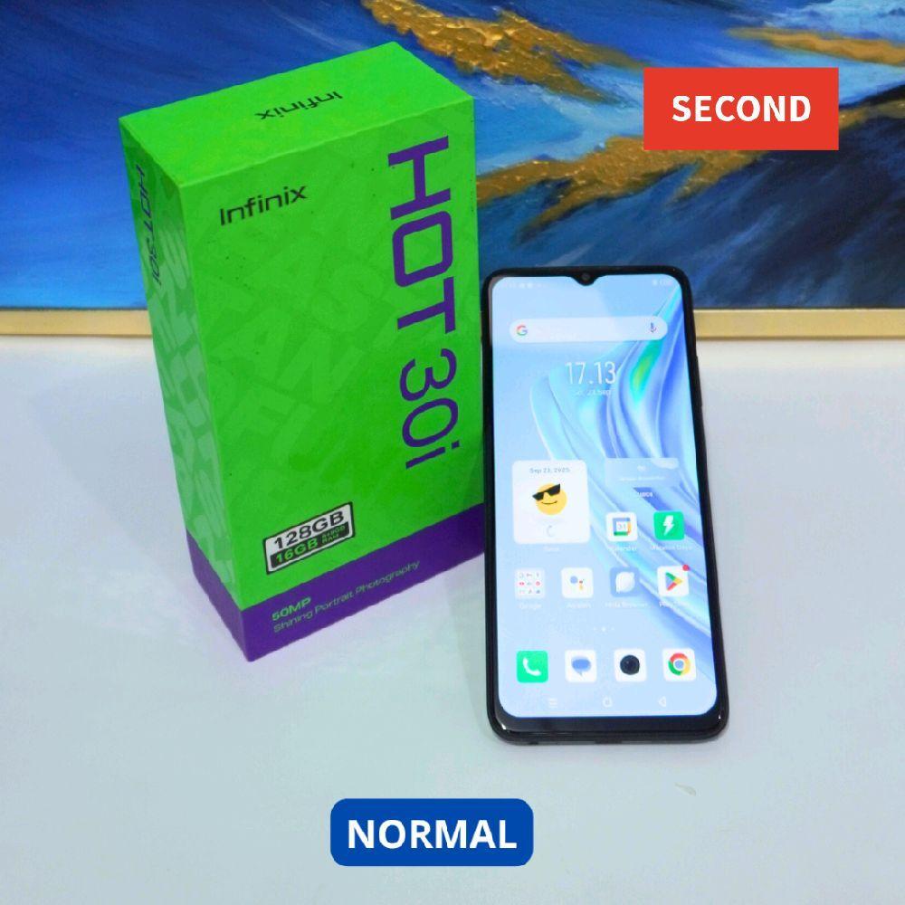 INFINIX HOT 30I 8/128 GB - HP SECOND ORIGINAL SINAR MUTIARA CELL