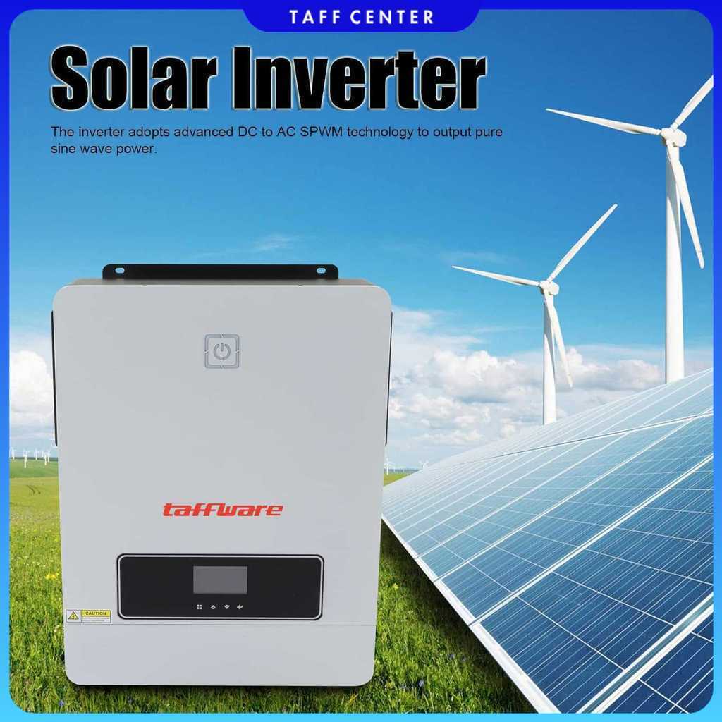 Taffware Inverter Solar Controller Hybrid DC 48V to AC 230V 10200W - MAX-10.2KW