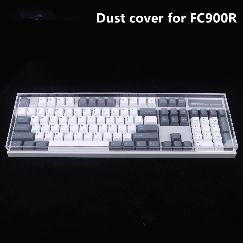 Acrylic Dust Cover for Leopold FC980M FC660M FC750R FC900R FC660C Mechanical Keyboard Professional W