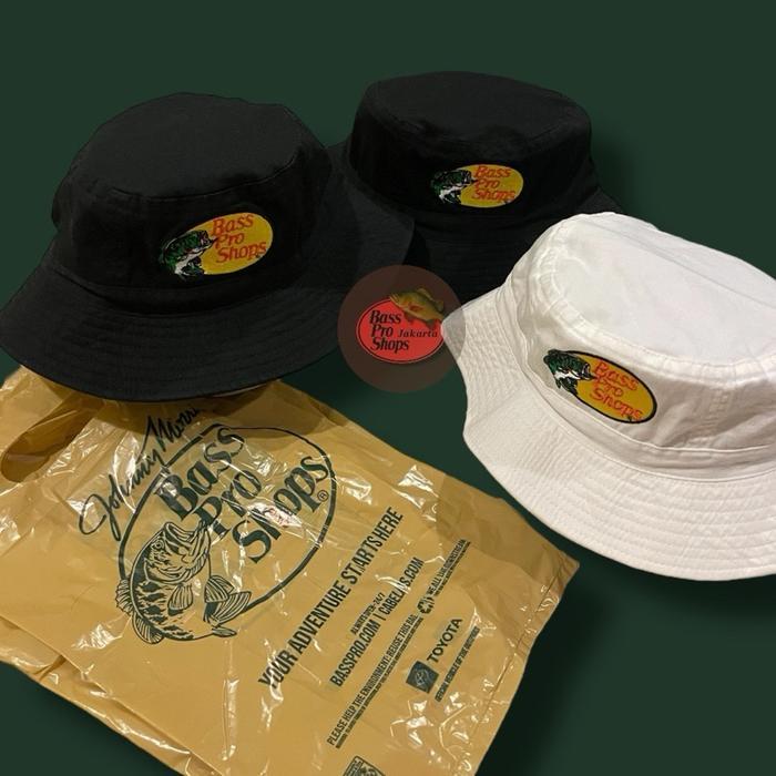 Bass pro shops cap / topi bass pro shops ginal Bucket Hat Bass pro shops ginal