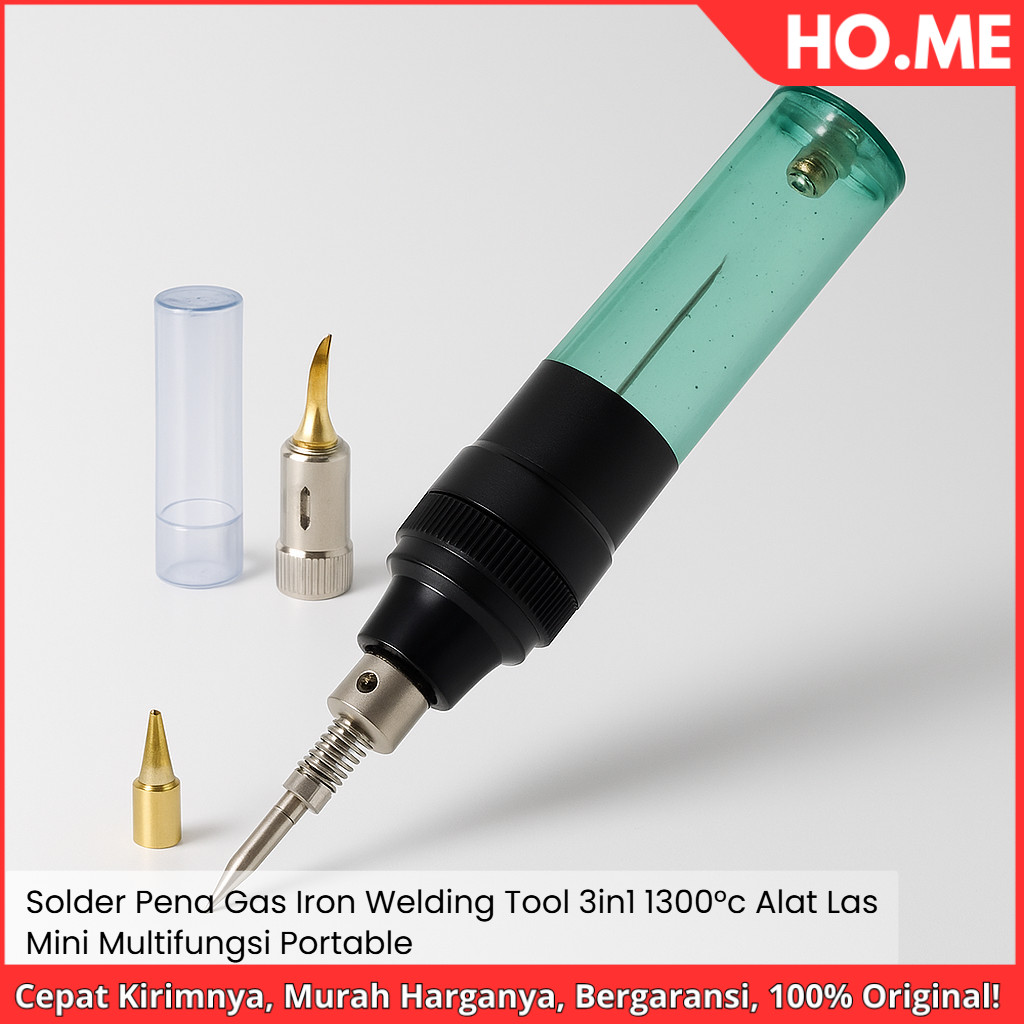 [HO.ME] Solder Pena Gas - Iron Welding Tool 3in1 1300°C - Alat Las Mini Multifungsi Portable