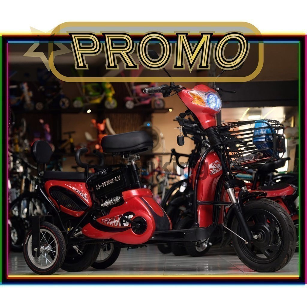Sepeda Listrik Roda 3 uwinfly Butterfly
