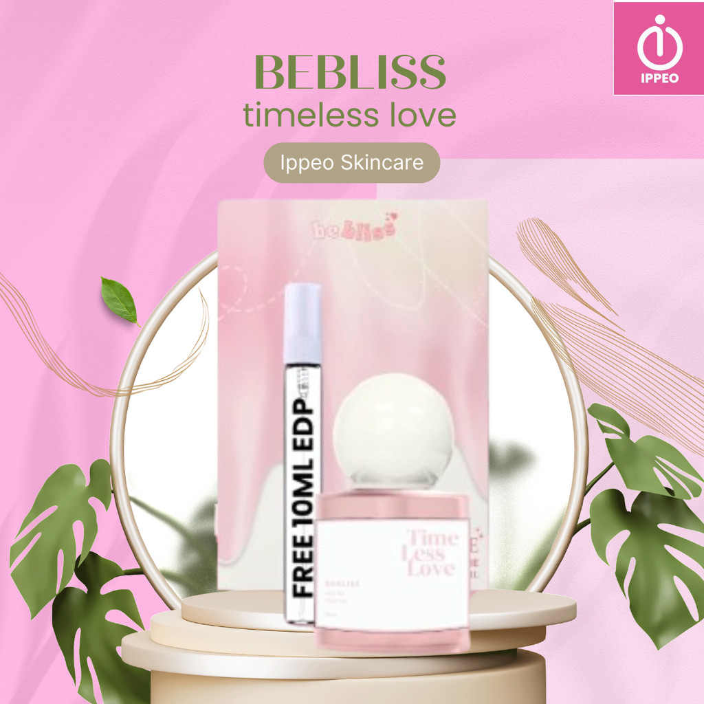 Bebliss Eau De Parfume Ecer Timeless Love ROMANTIC SERIES Parfum Shimmer Spray Unisex Premium