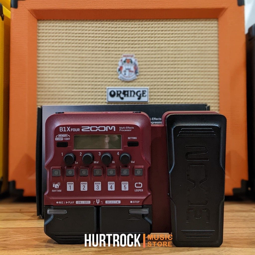 Zoom B1X FOUR Bass Multi-effects Processor