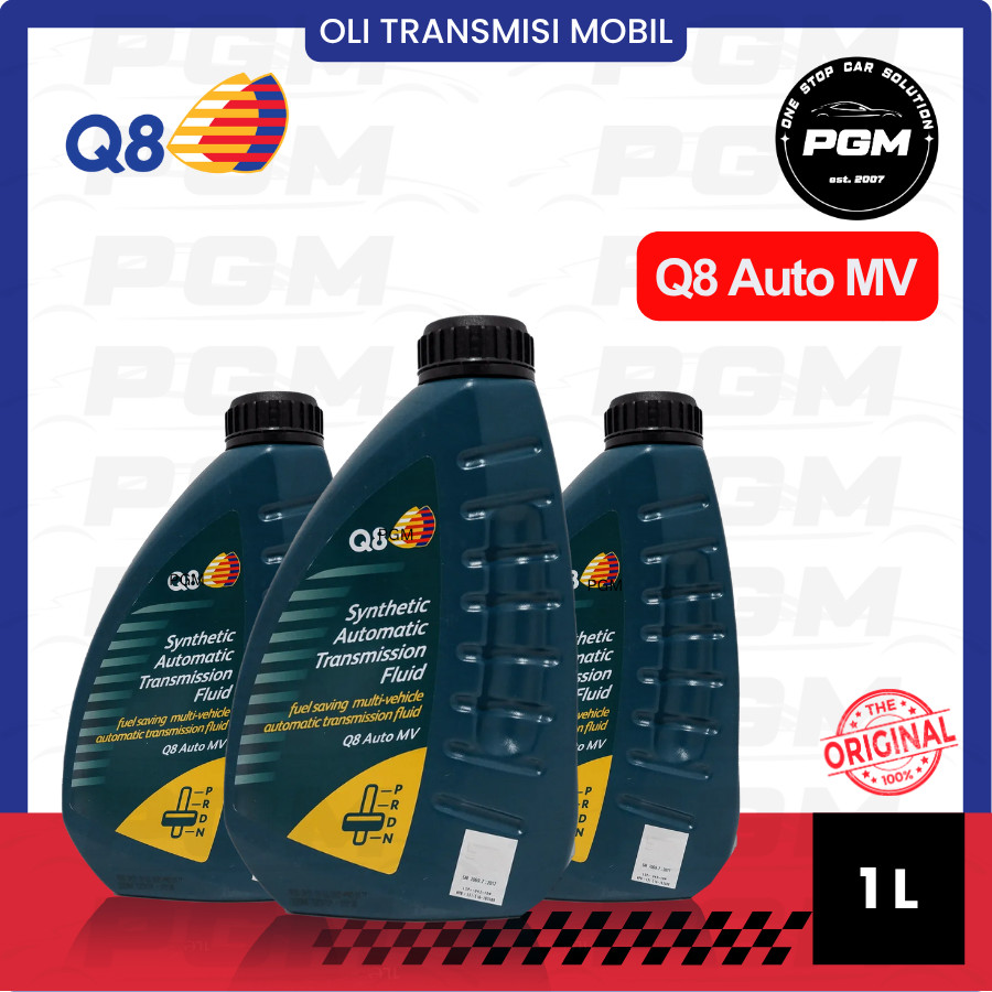 Oli Transmisi Matic Q8 Auto MV 1L (Dijamin Ori 100%)