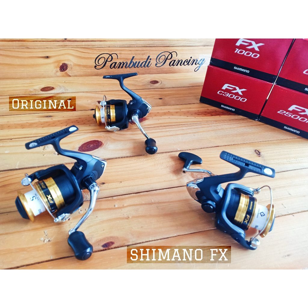 SHIMANO Original & Official | Ril SHIMANO FX Spinning Reel | Reel SHIMANO FX Type Spinning | Ril Pan