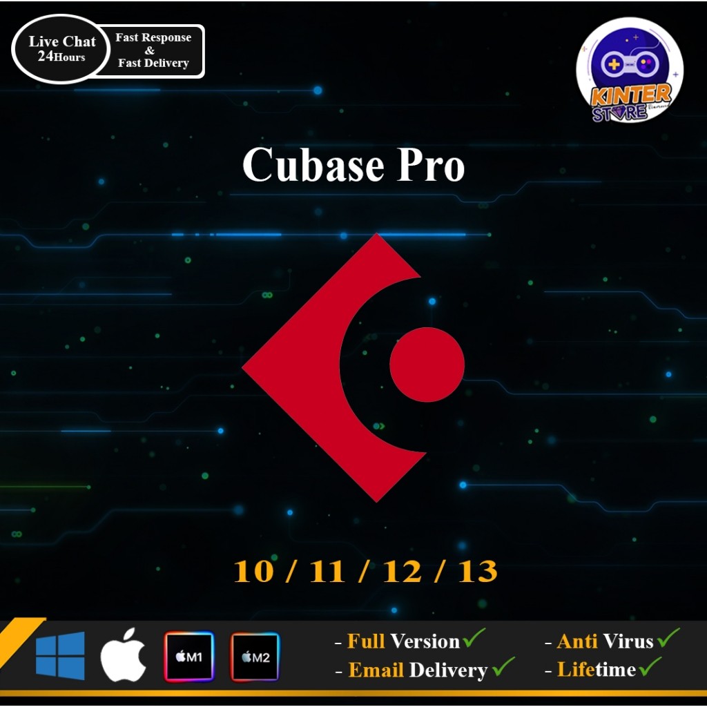 Cubase Pro 10 / 11 / 12 / 13 Win - Mac - Cubase 10 / 11 / 12 / 13