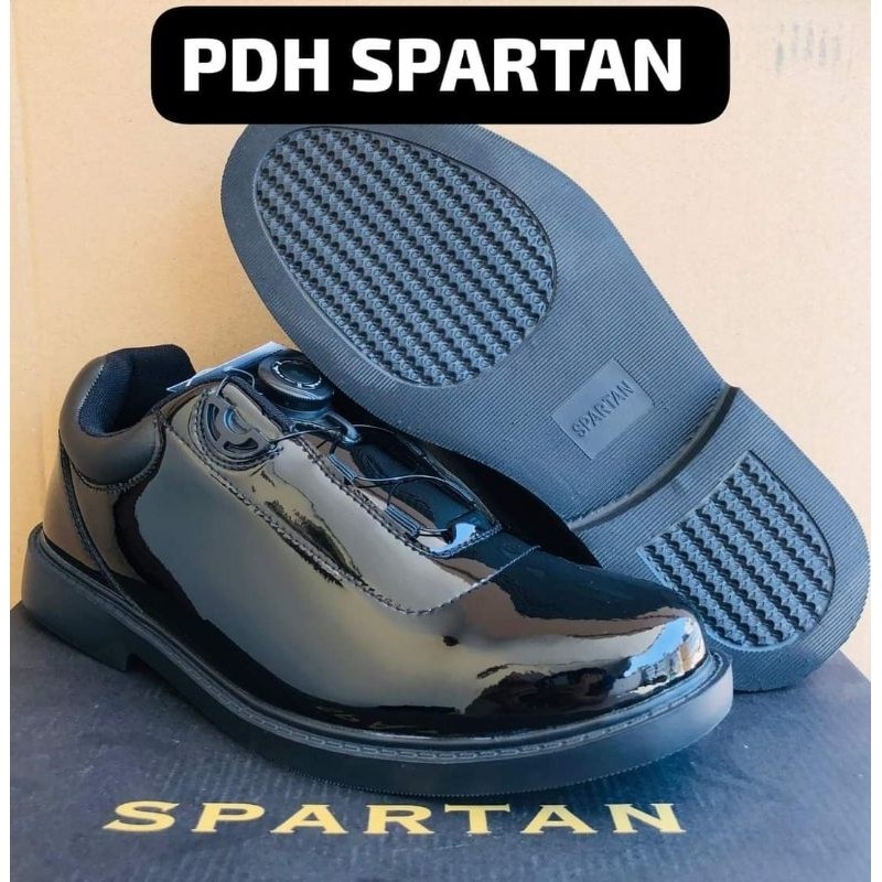SEPATU PDH TACTICAL SPARTAN WEBEST TALI PUTAR/SEPATU PDH TALI PUTAR TNI POLRI SECURITY UMUM