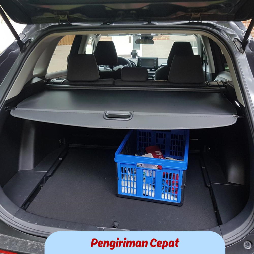 PCP Fit for Toyota RAV4 XA50 2019 2020 2021 2022 2023 2024 Black Rear Cargo Cover Trunk Shield Secur