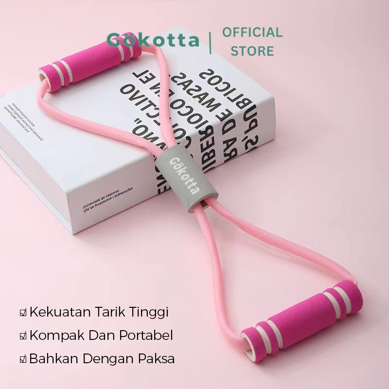 GOKOTTA Tali Stretching Fitness Gym Yoga Cocok Untuk Yoga Resistance Bands