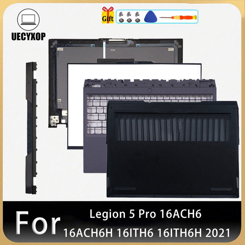 Replace Laptop Case ForLegion 5 Pro 16ACH6 16ACH6H 16ITH6 16ITH6H 2021 LCD Back Cover Front Bezel Pa