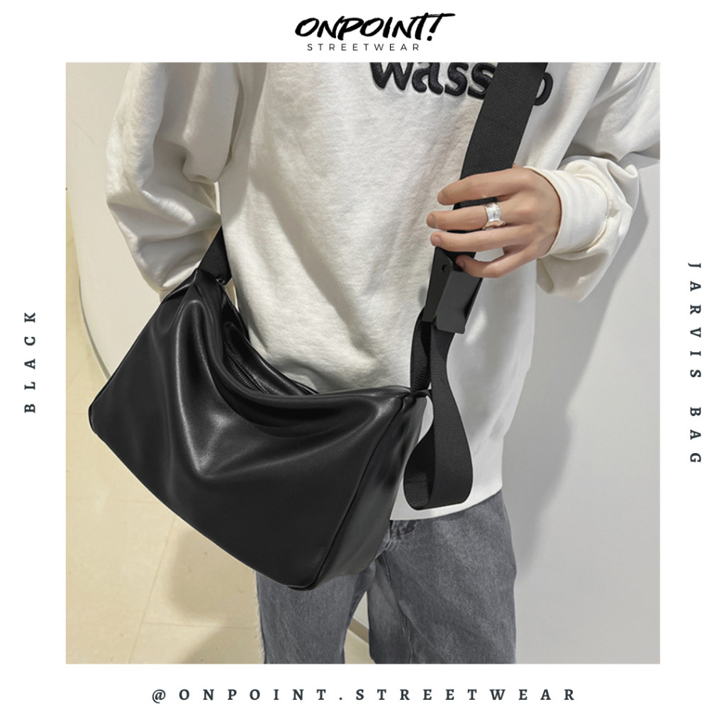 Jarvis Bag - tas pria selempang sling bag unisex tas pria keren tas pinggang pria tas pinggang wanit