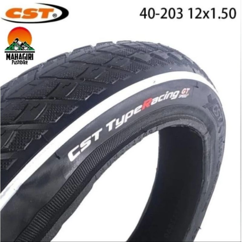 Ban CST CTC-06 12 x 1.5 type racing speed+ GT plus pushbike balance bike sepeda anak