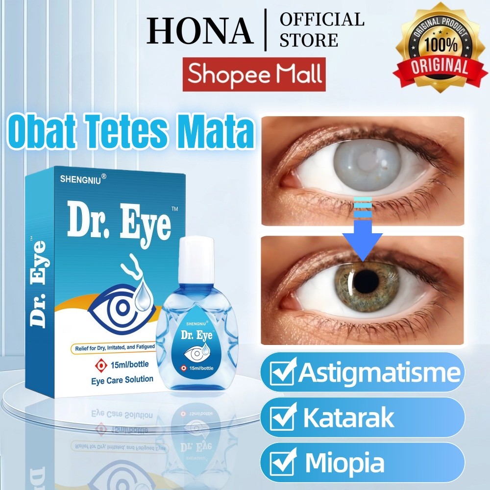 HONA - Obat Tetes Mata Obat Mata minus Tetes Mata minus Katarak Silinder Obat Mata Penurun minus 15m