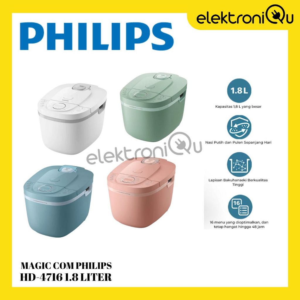 MAGIC COM PHILIPS HD-4716 1.8 LITER PENANAK NASI DIGITAL