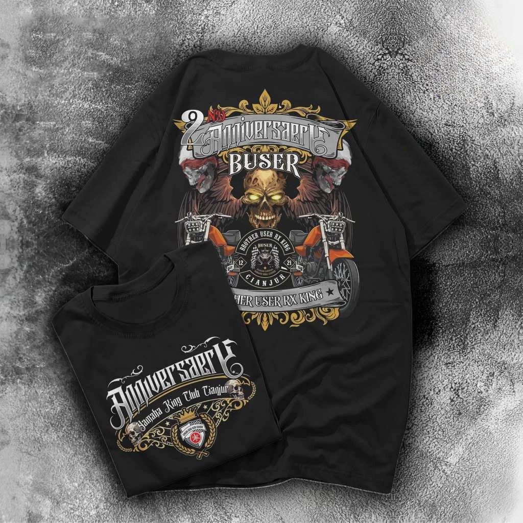 Kaos RX KING 2nd Anniversary - Brother User RX KING BUSER - Kaos Dewasa