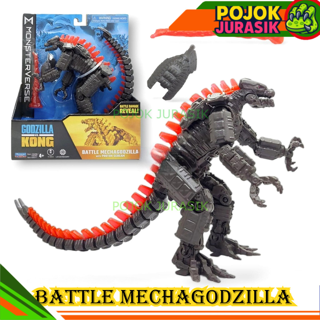 Action Figure Mechagodzilla 2021 Godzilla vs Kong Monster Kaiju Mainan Pajangan