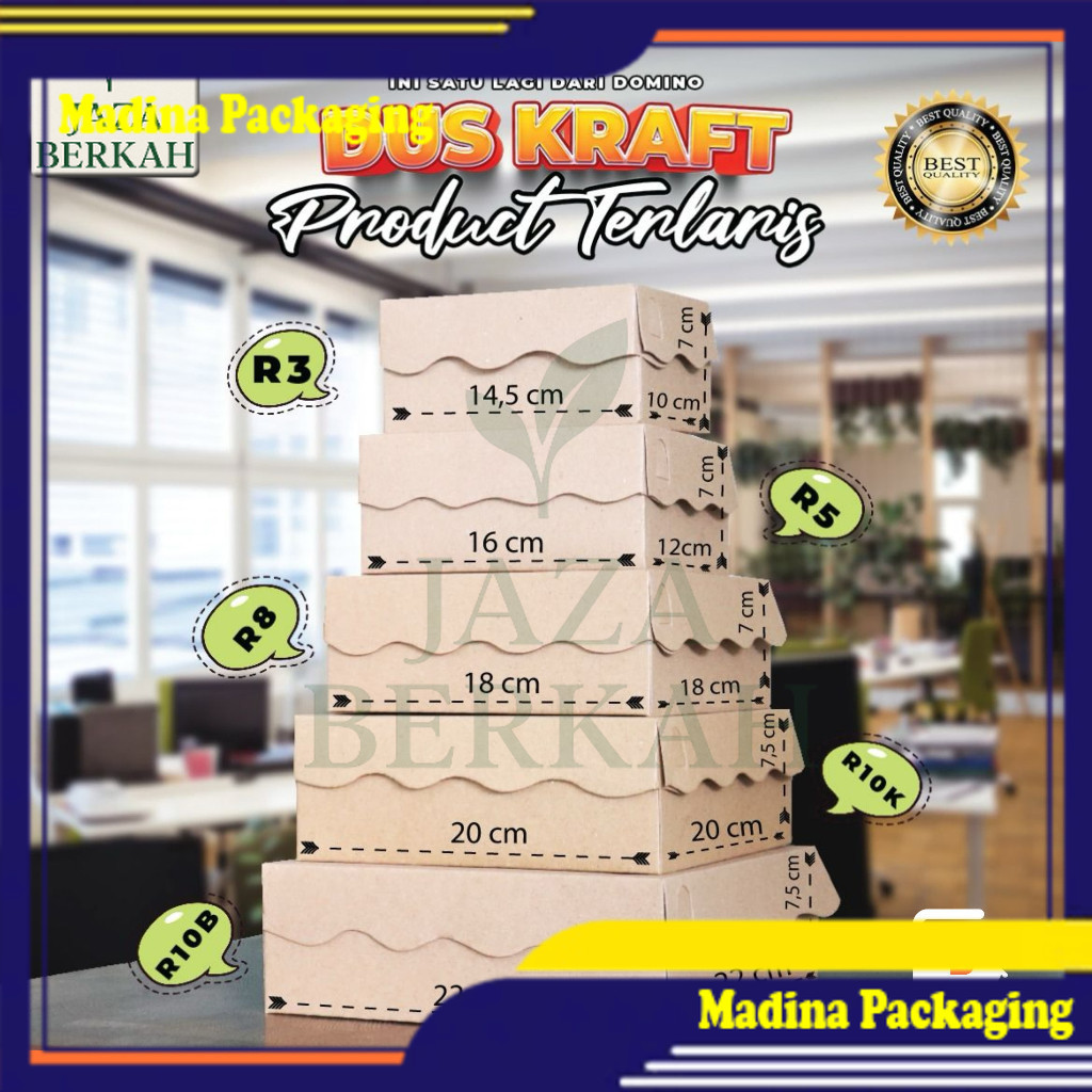 KARDUS SNACK BOX KUE KEMASAN BOX JAJAN RENDA POLOS