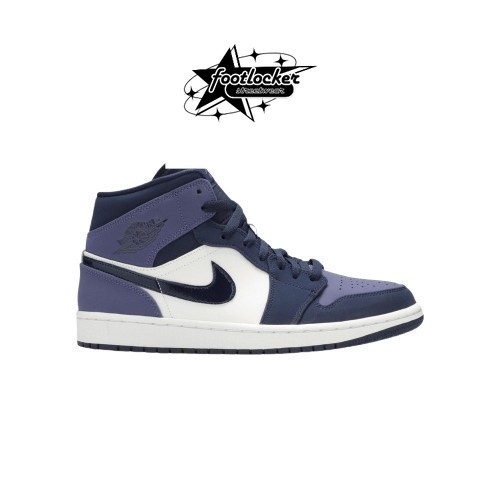 Sneakers Nike Air Jordan 1 Mid Purple  Original   Unisex